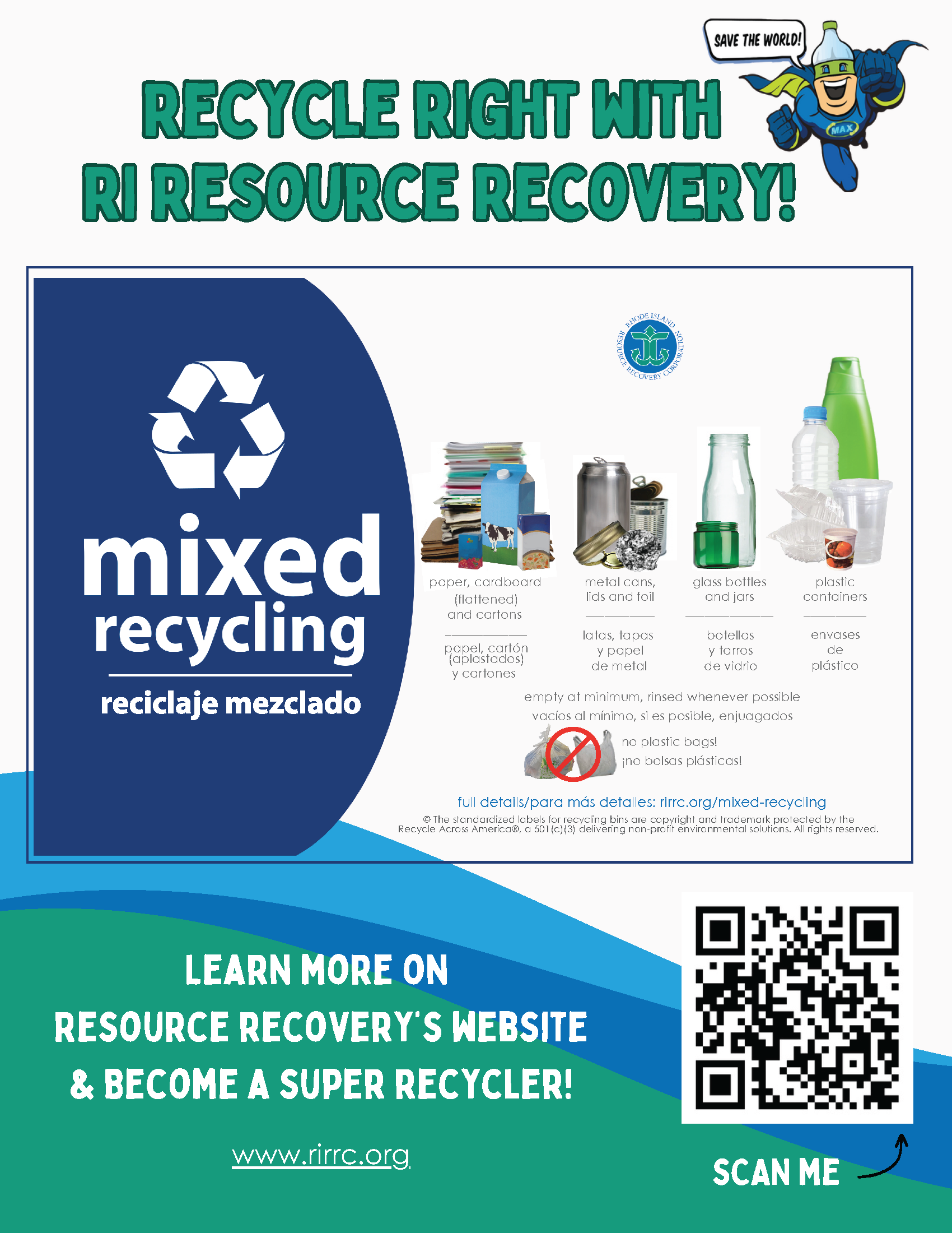 Recycle Right Flyer png